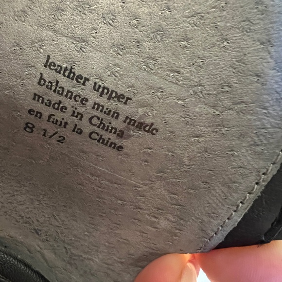 Seychelles black zipper wedge. 8.5 women’s. Worn once but no box. - Picture 2 of 10